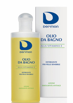 DERMON OLIO DOCCIA VITAMINA E 200 ML - Farmacia Nuova Dr.ssa Gabriella Catellani