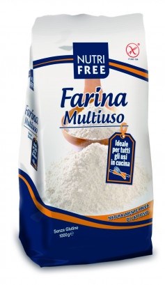 NUTRIFREE FARINA MULTIUSO 1000 G - Farmacia Nuova Dr.ssa Gabriella Catellani