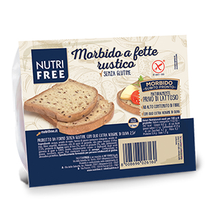 NUTRIFREE MORBIDO A FETTE RUSTICO 165 G - Farmacia Nuova Dr.ssa Gabriella Catellani