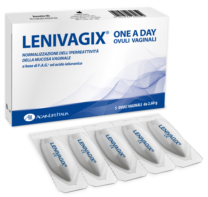 LENIVAGIX ONE A DAY 5 OVULI VAGINALI - Farmacia Nuova Dr.ssa Gabriella Catellani