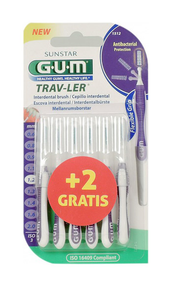 GUM TRAVLER 1512 SCOVO 1,2 6 PEZZI - Farmacia Nuova Dr.ssa Gabriella Catellani