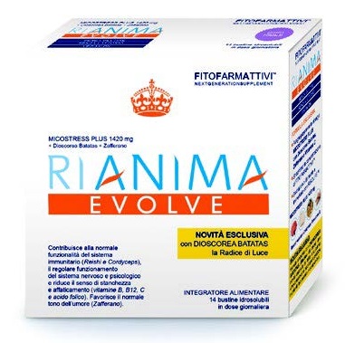 RIANIMA EVOLVE 14 BUSTINE - Farmacia Nuova Dr.ssa Gabriella Catellani