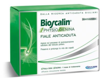 BIOSCALIN PHYSIOGENINA 10 FIALE ANTICADUTA DA 3,5 ML - Farmacia Nuova Dr.ssa Gabriella Catellani