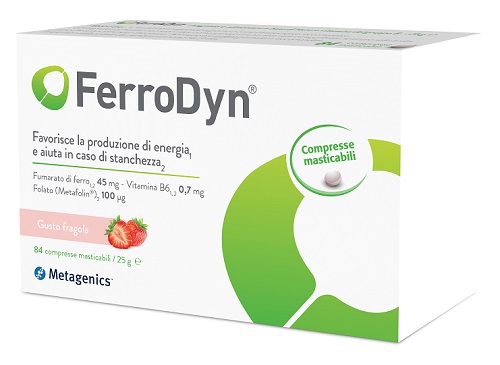 FERRODYN 84 COMPRESSE MASTICABILI - Farmacia Nuova Dr.ssa Gabriella Catellani