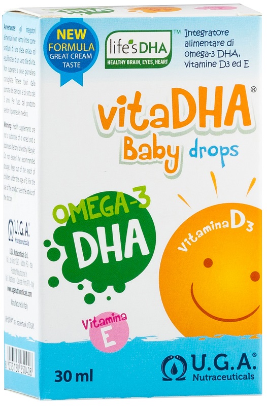 VITADHA BABY DROPS 30 ML - Farmacia Nuova Dr.ssa Gabriella Catellani
