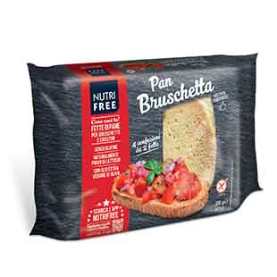 NUTRIFREE PANBRUSCHETTA 4 X 75 G - Farmacia Nuova Dr.ssa Gabriella Catellani