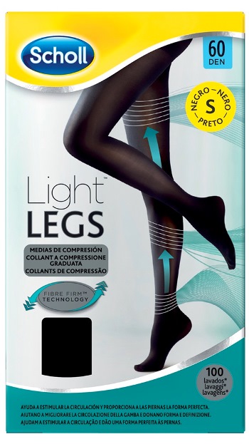SCHOLL LIGHTLEGS 60 DENARI TAGLIA S COLORE NERO 1 PAIO - Farmacia Nuova Dr.ssa Gabriella Catellani
