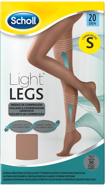 SCHOLL LIGHTLEGS 20 DENARI TAGLIA S COLORE NUDE 1 PAIO - Farmacia Nuova Dr.ssa Gabriella Catellani