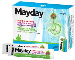 MAYDAY SOSPENSIONE PER USO ORALE ALLA MENTA 18 STICK 10 ML - Farmacia Nuova Dr.ssa Gabriella Catellani