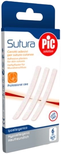 CEROTTO PER SUTURA PIC SOLUTION 12X100 MM 6 PEZZI - Farmacia Nuova Dr.ssa Gabriella Catellani