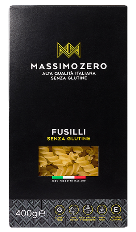 MASSIMO ZERO FUSILLI 400 G - Farmacia Nuova Dr.ssa Gabriella Catellani