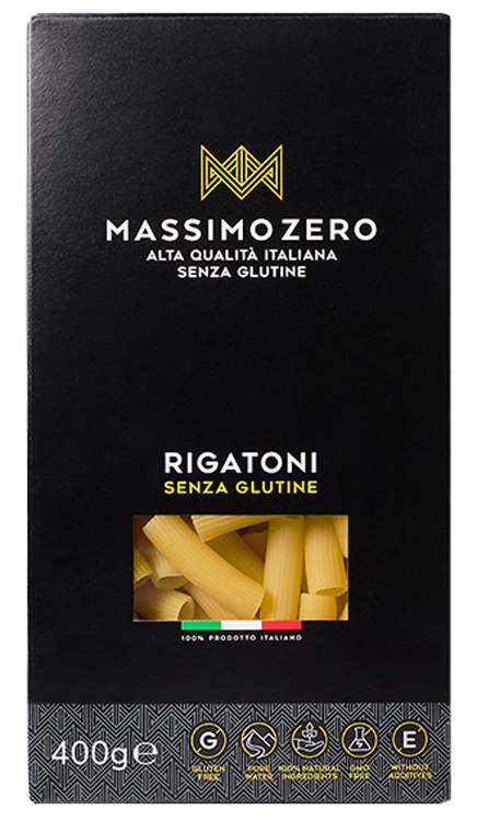 MASSIMO ZERO RIGATONI 400 G - Farmacia Nuova Dr.ssa Gabriella Catellani
