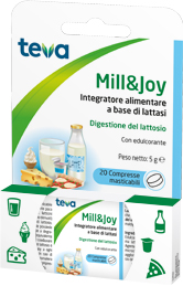 MILL&JOY TEVA 20 COMPRESSE MASTICABILI - Farmacia Nuova Dr.ssa Gabriella Catellani