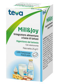 MILL&JOY TEVA 100 COMPRESSE MASTICABILI - Farmacia Nuova Dr.ssa Gabriella Catellani