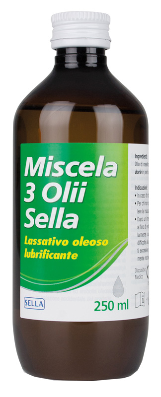 MISCELA 3 OLII LASSATIVO 250 ML MD - Farmacia Nuova Dr.ssa Gabriella Catellani