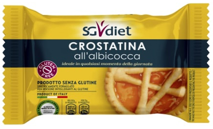 SG DIET CROSTATINA ALL'ALBICOCCA 55 G - Farmacia Nuova Dr.ssa Gabriella Catellani