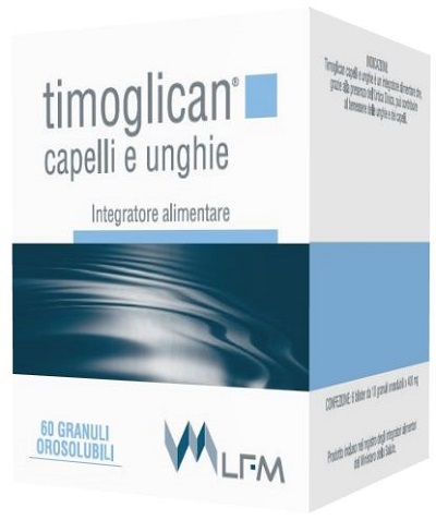 TIMOGLICAN CAPELLI E UNGHIE 60 GRANULI 24 G - Farmacia Nuova Dr.ssa Gabriella Catellani