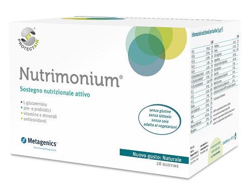 NUTRIMONIUM 28 BUSTINE DA 7,3 G - Farmacia Nuova Dr.ssa Gabriella Catellani