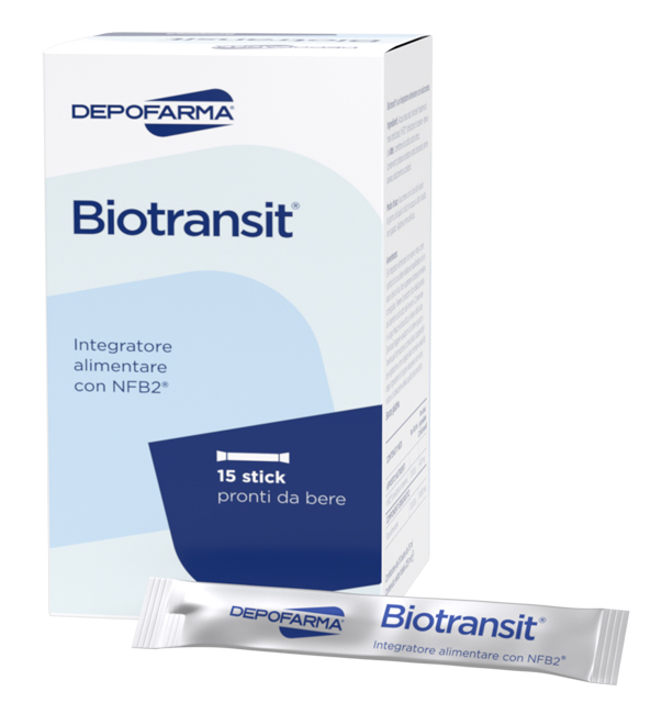 BIOTRANSIT 15 STICK PACK 15 ML - Farmacia Nuova Dr.ssa Gabriella Catellani
