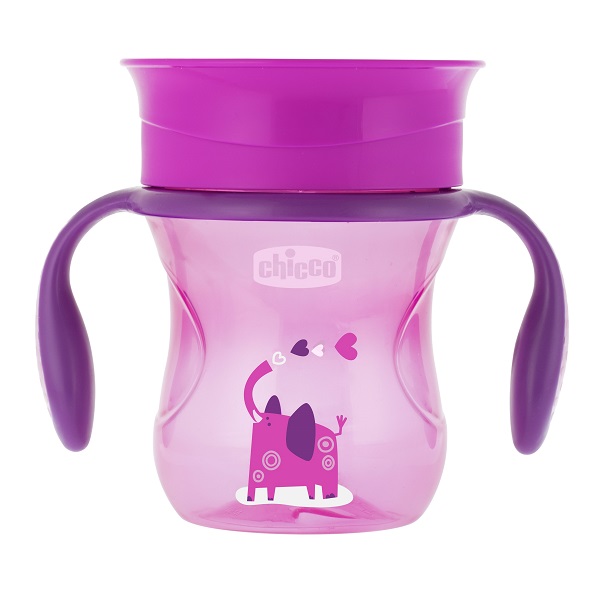 CHICCO TAZZA PERFECT 360 ROSA 12 MESI - Farmacia Nuova Dr.ssa Gabriella Catellani
