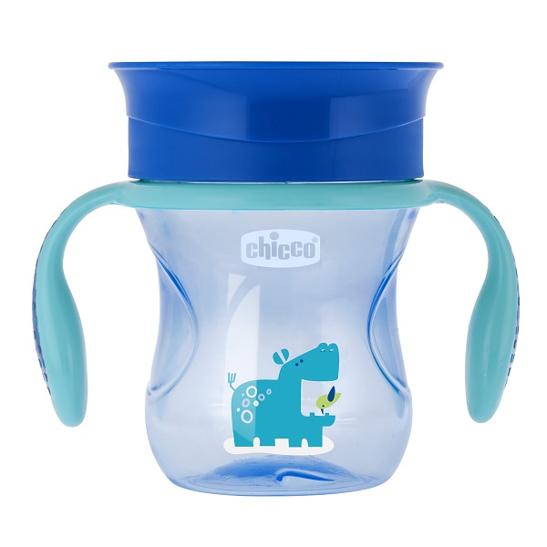 CHICCO TAZZA PERFECT 360 AZZURRA 12 MESI - Farmacia Nuova Dr.ssa Gabriella Catellani