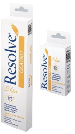 RESOLVE CICATRICI SKIN SPF 50+ 1 PROTEZIONE DA 25X4 CM - Farmacia Nuova Dr.ssa Gabriella Catellani