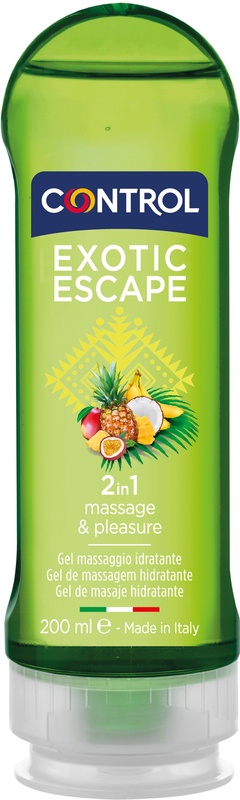 CONTROL GEL PER MASSAGGI EXOTIC ESCAPE 200 ML - Farmacia Nuova Dr.ssa Gabriella Catellani