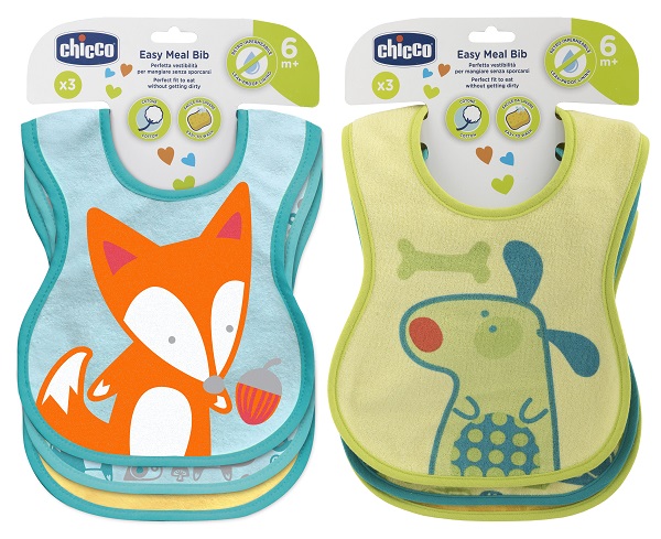 CHICCO BAVAGLINE PAPPA 6M+ 3PZ NEUTRE - Farmacia Nuova Dr.ssa Gabriella Catellani