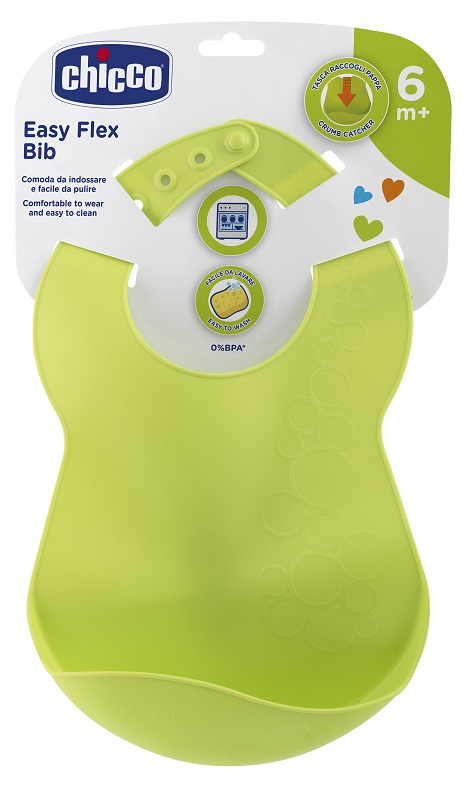 CHICCO BAVAGLINA RIGIDA 6M+ VERDE - Farmacia Nuova Dr.ssa Gabriella Catellani