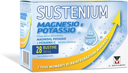 SUSTENIUM MAGNESIO E POTASSIO 28 BUSTE - Farmacia Nuova Dr.ssa Gabriella Catellani