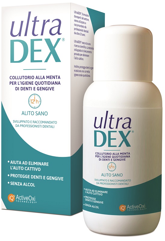 ULTRADEX COLLUTORIO ALITO SANO 250 ML SENZA ALCOOL - Farmacia Nuova Dr.ssa Gabriella Catellani
