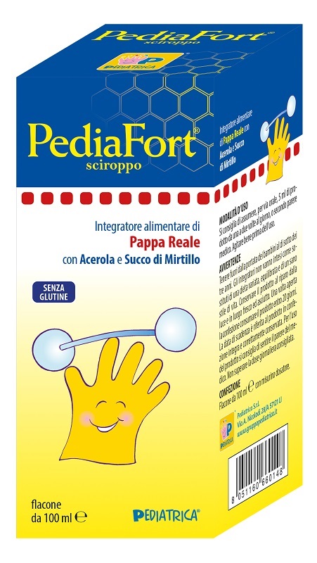 PEDIAFORT SCIROPPO 100 ML - Farmacia Nuova Dr.ssa Gabriella Catellani