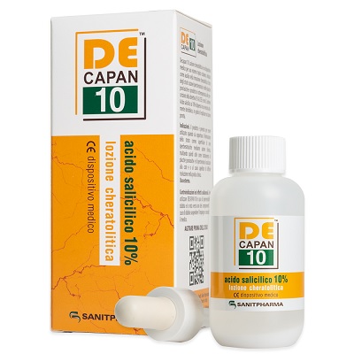 DECAPAN 10 LOZIONE CHERATOLITICA 80 ML - Farmacia Nuova Dr.ssa Gabriella Catellani