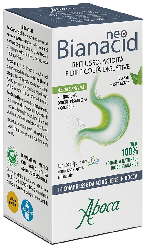 NEOBIANACID 14 COMPRESSE MASTICABILI - Farmacia Nuova Dr.ssa Gabriella Catellani