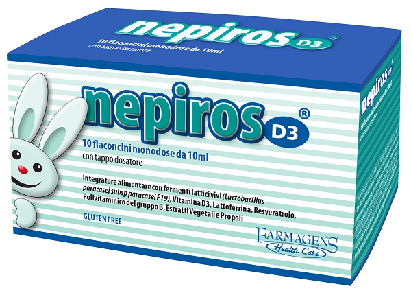 NEPIROS D3 10 FLANCONCINI DA 10 ML - Farmacia Nuova Dr.ssa Gabriella Catellani