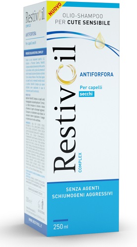 RESTIVOIL COMPLEX ANTIFORFORA CAPELLI SECCHI 250 ML - Farmacia Nuova Dr.ssa Gabriella Catellani
