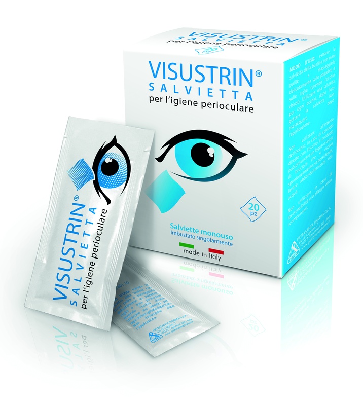 VISUSTRIN SALVIETTA OCULARE 20 PEZZI - Farmacia Nuova Dr.ssa Gabriella Catellani