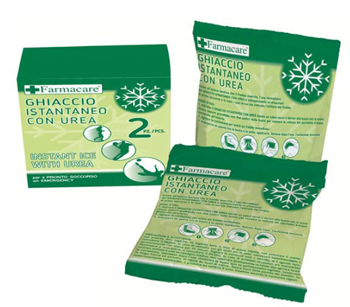 GHIACCIO ISTANTANEO CON UREA 2 PEZZI - Farmacia Nuova Dr.ssa Gabriella Catellani