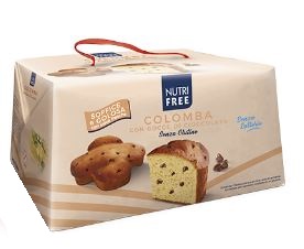 NUTRIFREE COLOMBA CON GOCCE DI CIOCCOLATO SENZA LATTOSIO 550 G - Farmacia Nuova Dr.ssa Gabriella Catellani