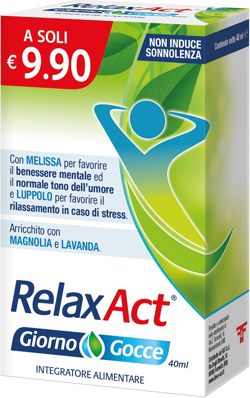 RELAX ACT GIORNO GOCCE 40 ML - Farmacia Nuova Dr.ssa Gabriella Catellani