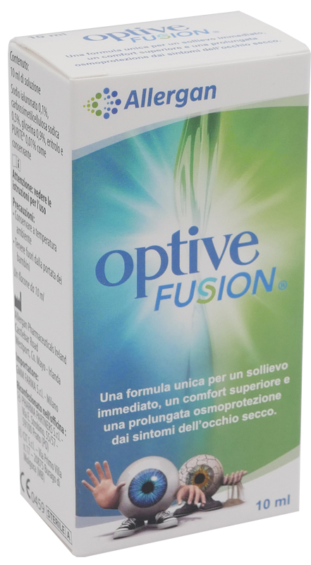 SOLUZIONE OFTALMICA OPTIVE FUSION 10 ML - Farmacia Nuova Dr.ssa Gabriella Catellani