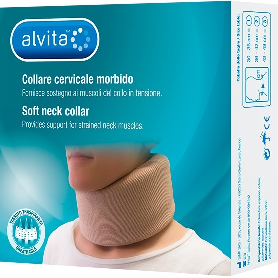 COLLARE CERVICALE ALVITA MORBIDO 2 - Farmacia Nuova Dr.ssa Gabriella Catellani