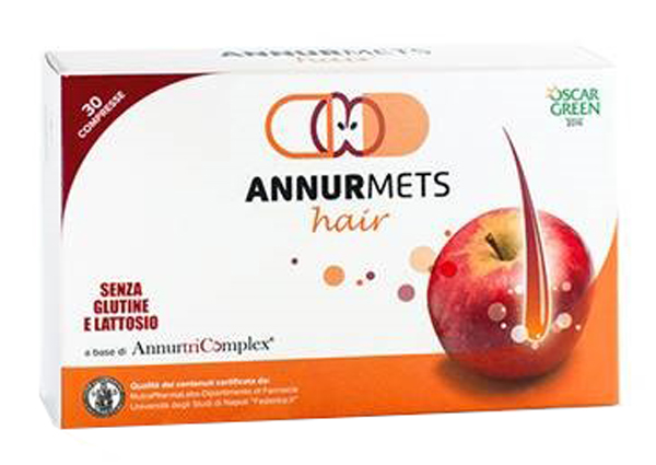 ANNURMETS HAIR 510 MG 30 COMPRESSE - Farmacia Nuova Dr.ssa Gabriella Catellani