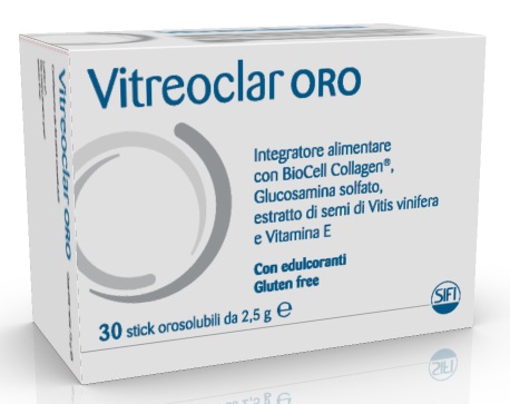 VITREOCLAR ORO 30 BUSTINE OROSOLUBILI DA 2,5 G - Farmacia Nuova Dr.ssa Gabriella Catellani