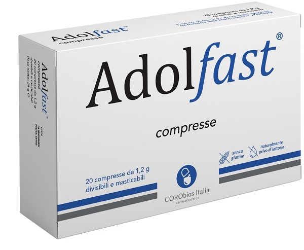 ADOLFAST 20 COMPRESSE MASTICABILI IN BLISTER - Farmacia Nuova Dr.ssa Gabriella Catellani
