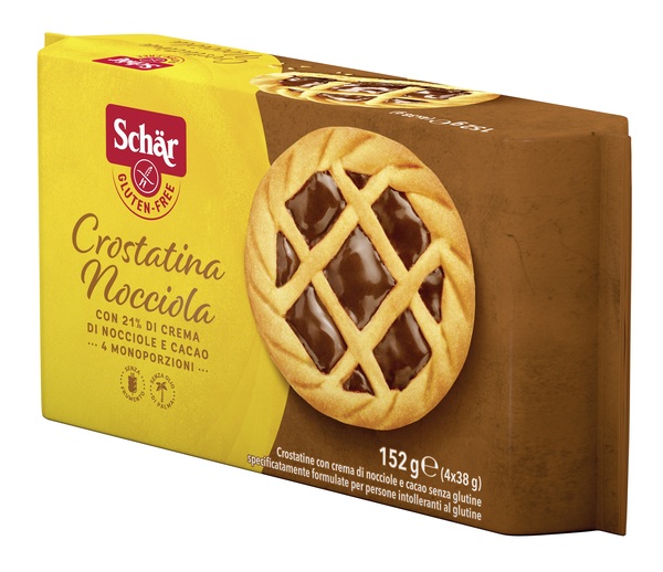 SCHAR CROSTATINA NOCCIOLA 4 MONOPORZIONI DA 38 G - Farmacia Nuova Dr.ssa Gabriella Catellani