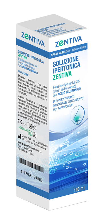 SOLUZIONE IPERTONICA ZENTIVA SPRAY NASALE 100 ML - Farmacia Nuova Dr.ssa Gabriella Catellani