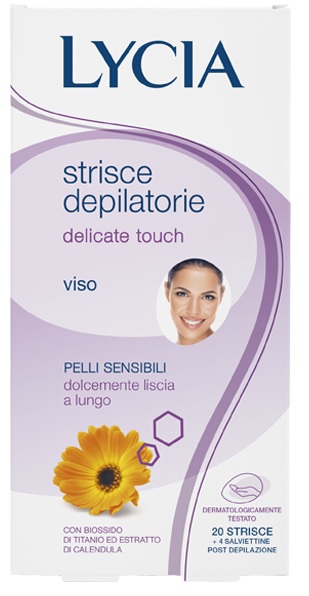 LYCIA 20 STRISCE VISO DELICATE 12 PEZZI - Farmacia Nuova Dr.ssa Gabriella Catellani
