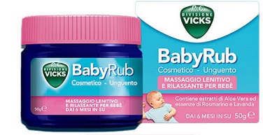 VICKS BABYRUB UNGUENTO 50 G - Farmacia Nuova Dr.ssa Gabriella Catellani
