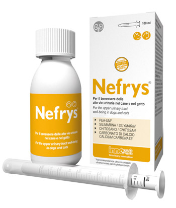 NEFRYS VEG 100 100 ML CON SIRINGA DOSATRICE ALIMENTO COMPLEMENTARE PER CANI E GATTI - Farmacia Nuova Dr.ssa Gabriella Catellani